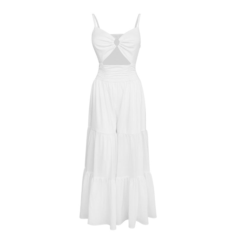 White Isabella Playsuit