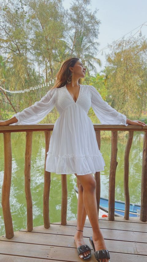 White Summer Babe